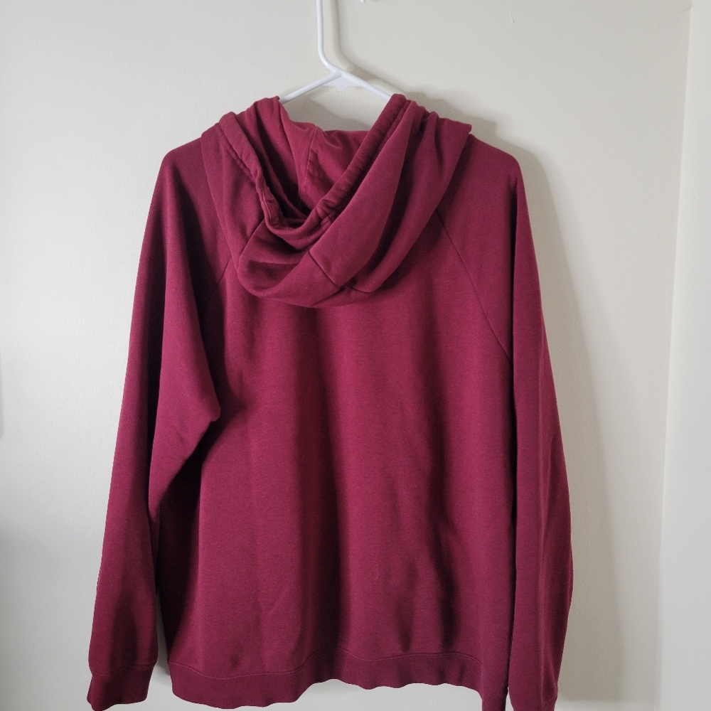 Nike Maroon Hoodie Sweatshirt - Picture 4 of 7